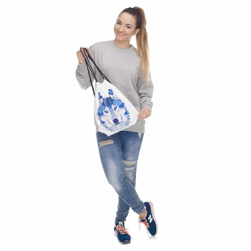Wolf Print Backpack - Blue Force Sports