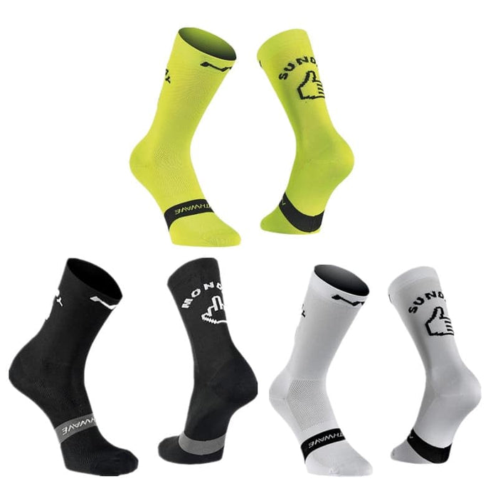 Men's Sunday Cycling Socks - Blue Force Sports