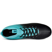 Indoor High Ankle Football Sneakers - Blue Force Sports