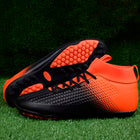 Indoor High Ankle Football Sneakers - Blue Force Sports