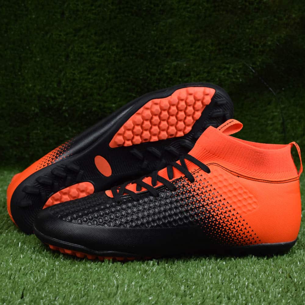Indoor High Ankle Football Sneakers - Blue Force Sports