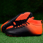 Indoor High Ankle Football Sneakers - Blue Force Sports