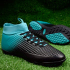 Indoor High Ankle Football Sneakers - Blue Force Sports