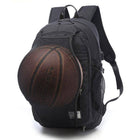 Basketball Ball Net USB Port Sports Backpack - Blue Force Sports