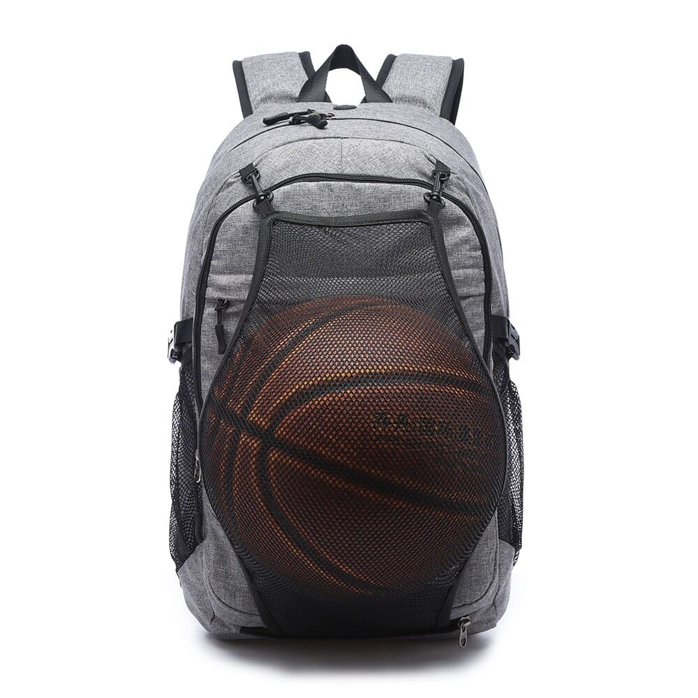 USB Canvas Backpack with Mesh Bag - Blue Force Sports