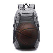 USB Canvas Backpack with Mesh Bag - Blue Force Sports