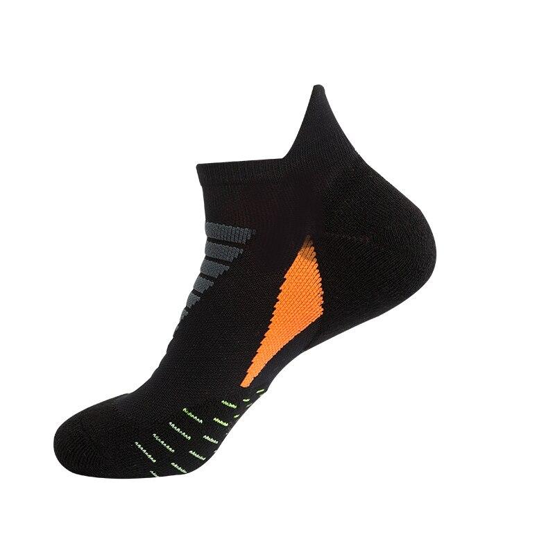 Men's Striped Coolmax Ankle Sports Socks - Blue Force Sports