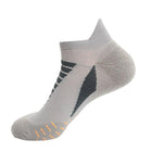 Men's Striped Coolmax Ankle Sports Socks - Blue Force Sports