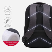 Multifunctional Water-Resistant Large Capacity Men's Laptop Backpack - Blue Force Sports