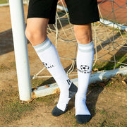 Men's Football Print High Soccer Socks - Blue Force Sports