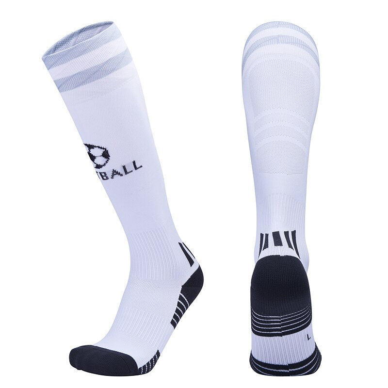 Men's Football Print High Soccer Socks - Blue Force Sports
