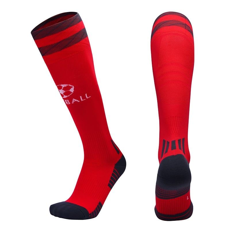 Men's Football Print High Soccer Socks - Blue Force Sports