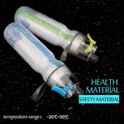 Mist Spray Sports Water Bottle - Blue Force Sports