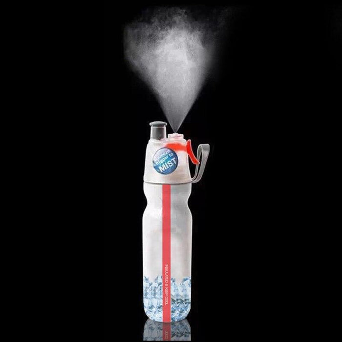 Mist Spray Sports Water Bottle - Blue Force Sports