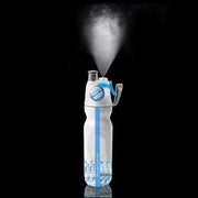 Mist Spray Sports Water Bottle - Blue Force Sports