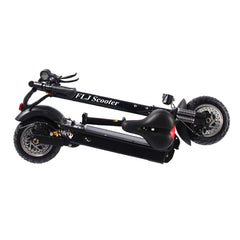 Folding Twin Motor Electric Scooter - Blue Force Sports