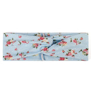 Women's Two Tone Criss Cross Yoga Headband - Blue Force Sports