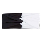 Women's Two Tone Criss Cross Yoga Headband - Blue Force Sports