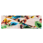 Women's Two Tone Criss Cross Yoga Headband - Blue Force Sports