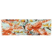 Women's Two Tone Criss Cross Yoga Headband - Blue Force Sports