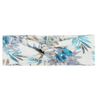 Women's Two Tone Criss Cross Yoga Headband - Blue Force Sports