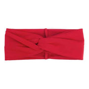 Women's Two Tone Criss Cross Yoga Headband - Blue Force Sports