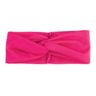 Women's Two Tone Criss Cross Yoga Headband - Blue Force Sports