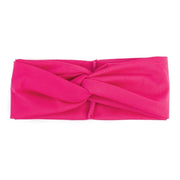 Women's Two Tone Criss Cross Yoga Headband - Blue Force Sports