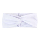 Women's Two Tone Criss Cross Yoga Headband - Blue Force Sports