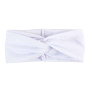 Women's Two Tone Criss Cross Yoga Headband - Blue Force Sports