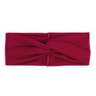 Women's Two Tone Criss Cross Yoga Headband - Blue Force Sports