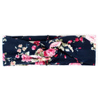 Women's Two Tone Criss Cross Yoga Headband - Blue Force Sports