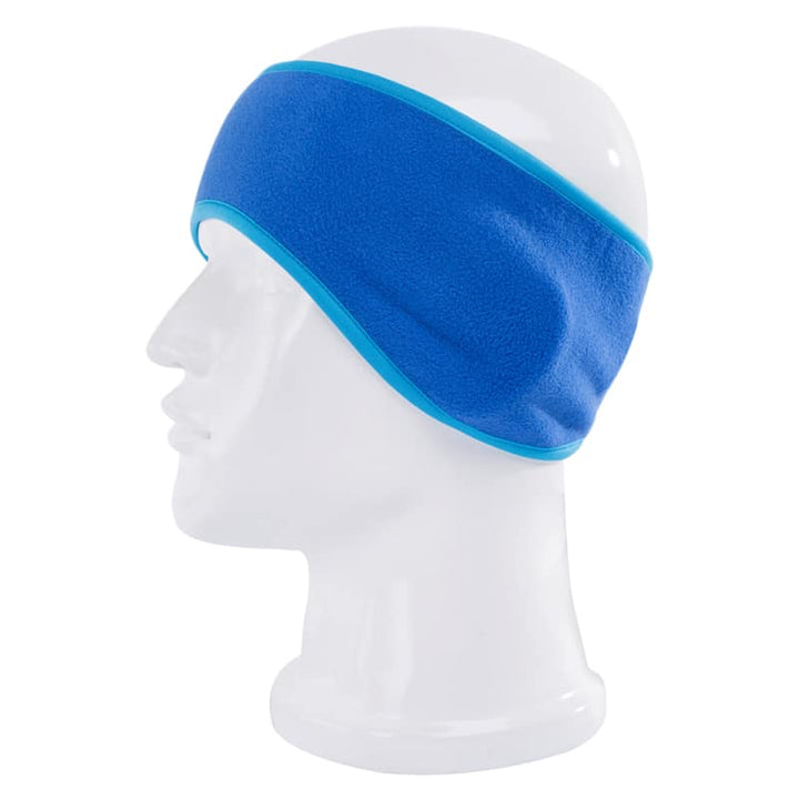 Windproof Warm Fleece Running Headband - Blue Force Sports