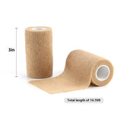 Self Adhesive Sports Bandage 6 Rolls Set - Blue Force Sports