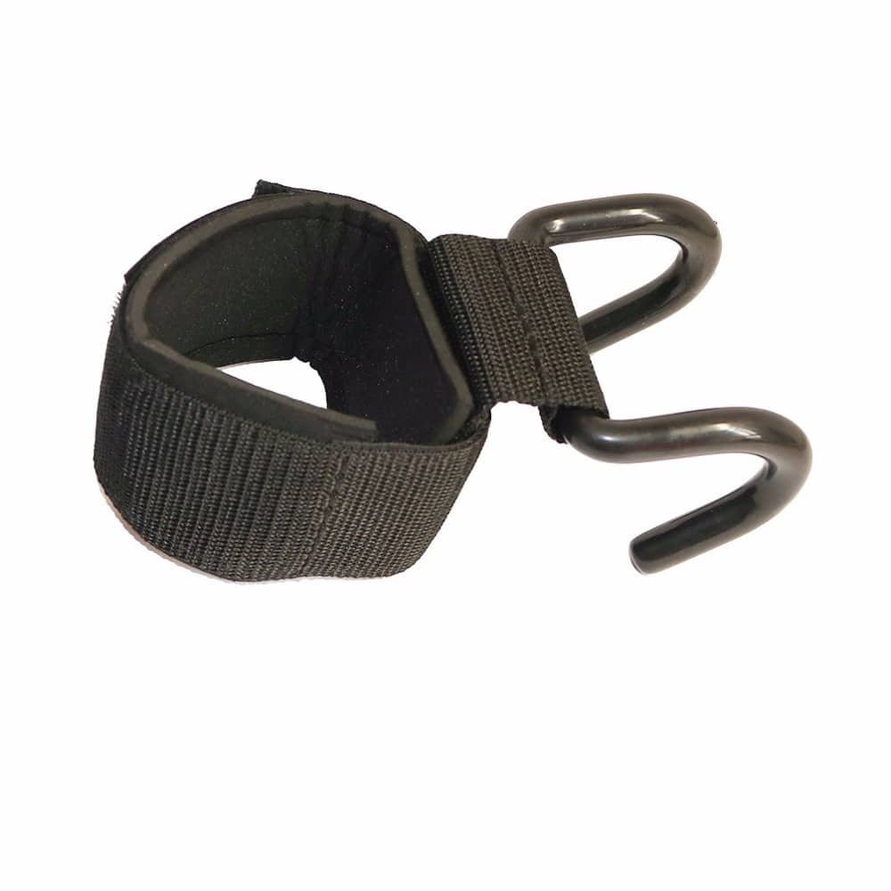 Adjustable Weight Lifting Strap with Hooks - Blue Force Sports