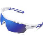 Polarized Sunglasses with Interchangeable Lenses Set - Blue Force Sports