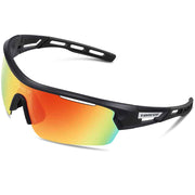 Polarized Sunglasses with Interchangeable Lenses Set - Blue Force Sports