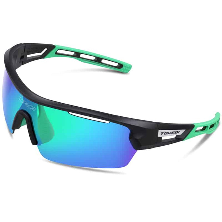 Polarized Sunglasses with Interchangeable Lenses Set - Blue Force Sports