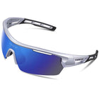 Polarized Sunglasses with Interchangeable Lenses Set - Blue Force Sports