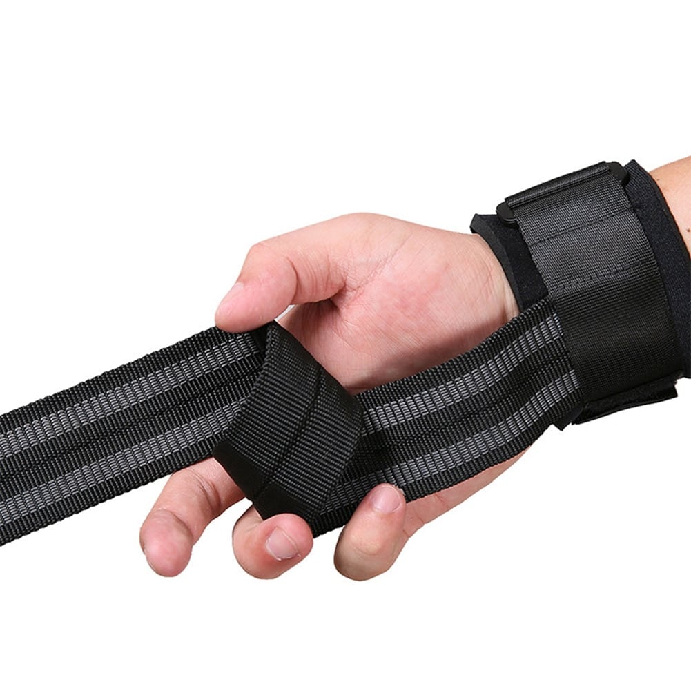 Nylon Weight Lifting Wrist Band - Blue Force Sports