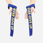 Nylon Weight Lifting Wrist Band - Blue Force Sports