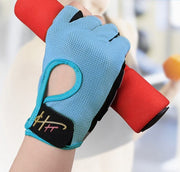 Anti-Slip Breathable Mesh Weight Lifting Gloves - Blue Force Sports