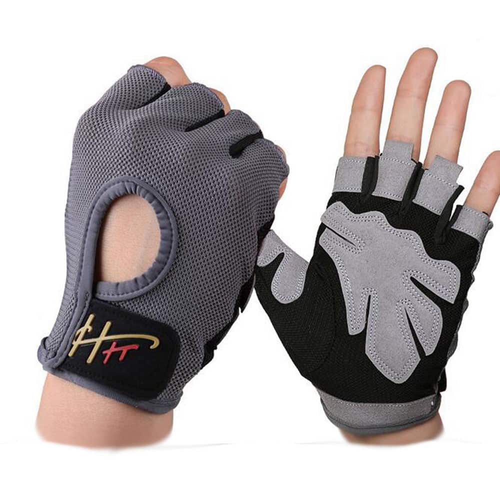Anti-Slip Breathable Mesh Weight Lifting Gloves - Blue Force Sports