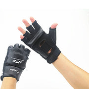 Half Finger Gloves for Martial Arts Training - Blue Force Sports