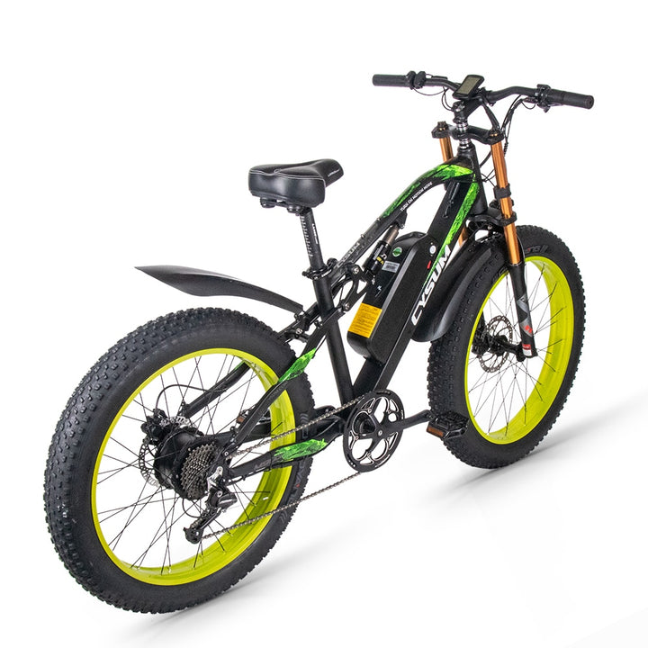Off Road Electric Bike with Hydraulic Disc Brake - Blue Force Sports