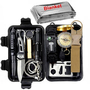 12-In-1 Camping Survival Kit - Blue Force Sports
