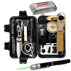 12-In-1 Camping Survival Kit
