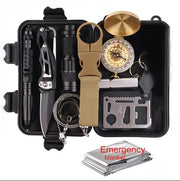 12-In-1 Camping Survival Kit - Blue Force Sports