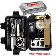 12-In-1 Camping Survival Kit - Blue Force Sports
