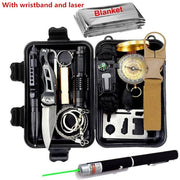 12-In-1 Camping Survival Kit - Blue Force Sports